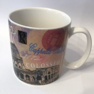 Barnes & Noble 2005 Rome Italy 16oz Coffee Tea Mug